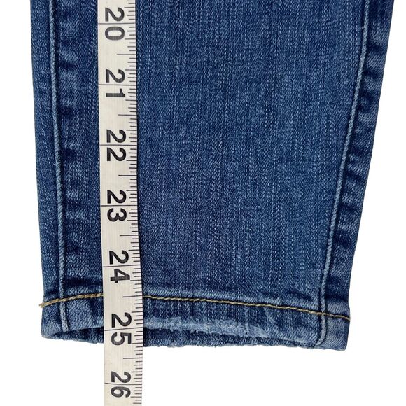Torrid Jeans 16 Short Skinny Distressed Ripped Denim Blue Wash Casual Streetwear - Picture 5 of 10